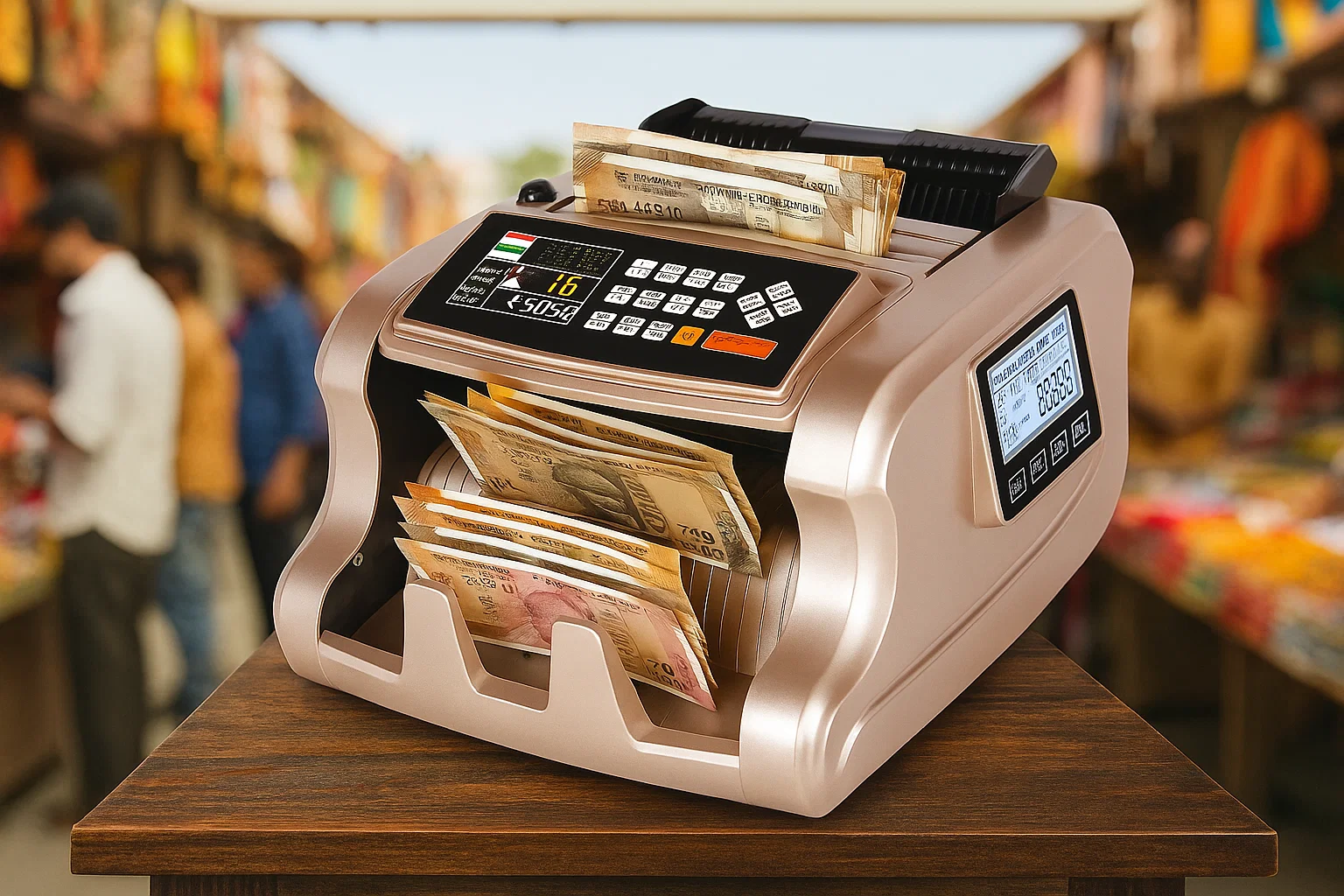 Cash counting machine