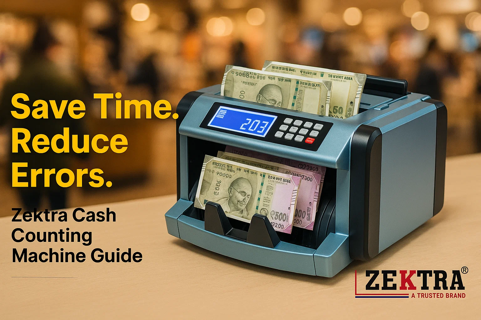 How Cash Counting Machines Save Time and Reduce Counting Errors