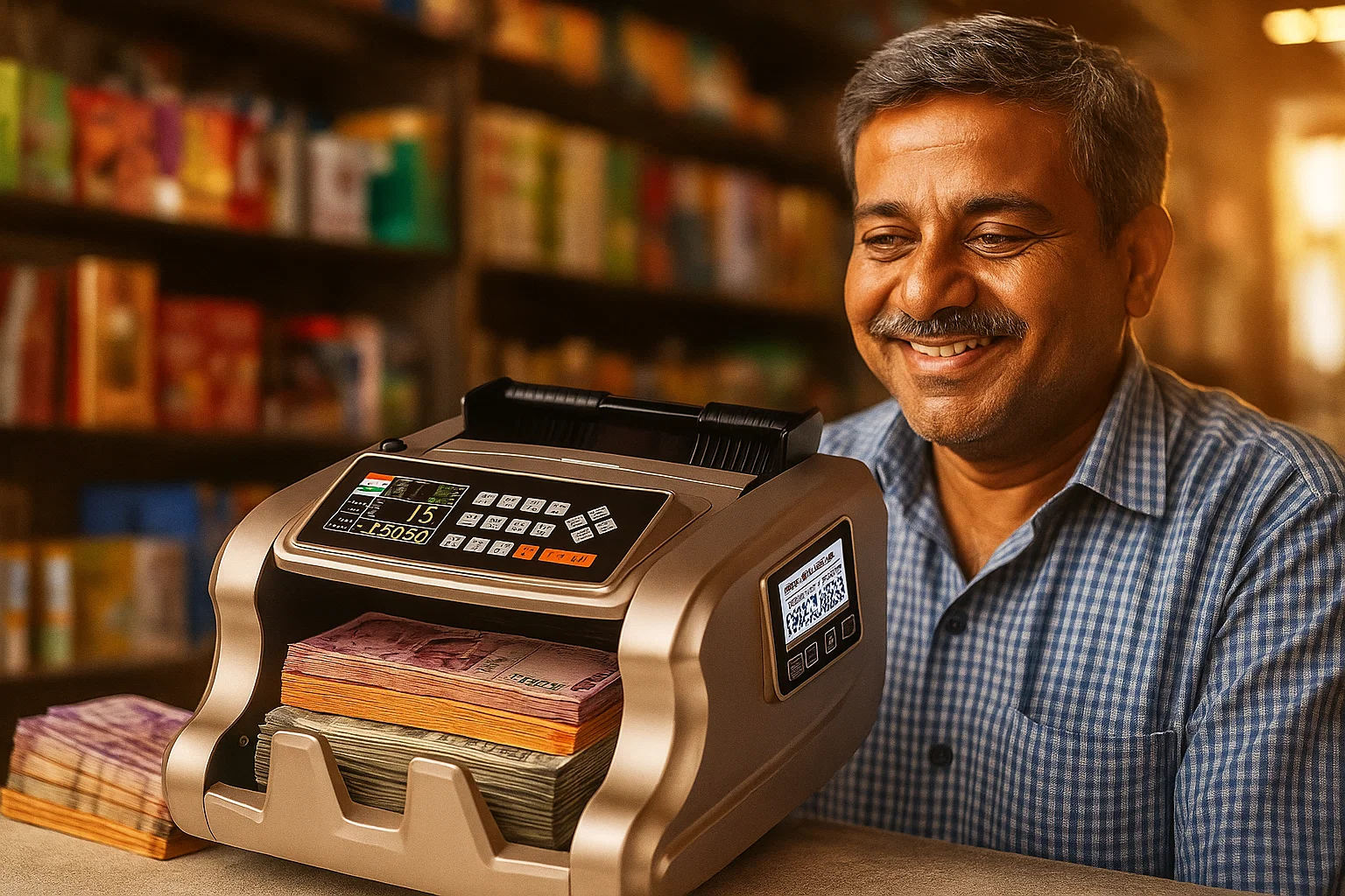 Cash counting machine in Delhi