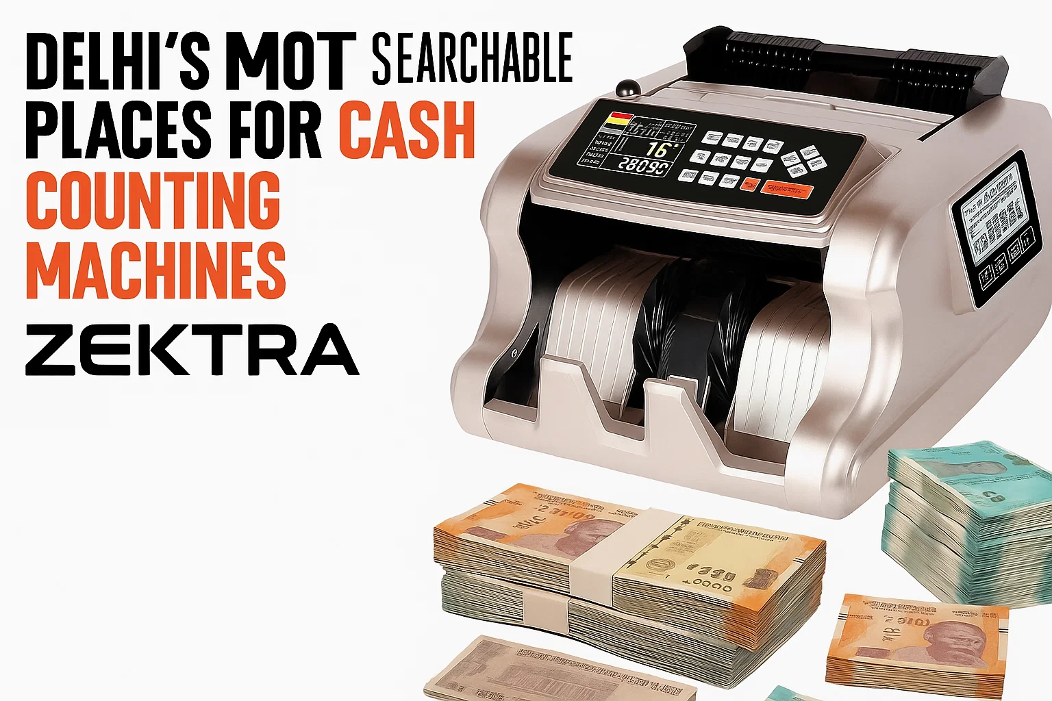 Delhi’s Most Searchable Places for Cash Counting Machines – ZEKTRA