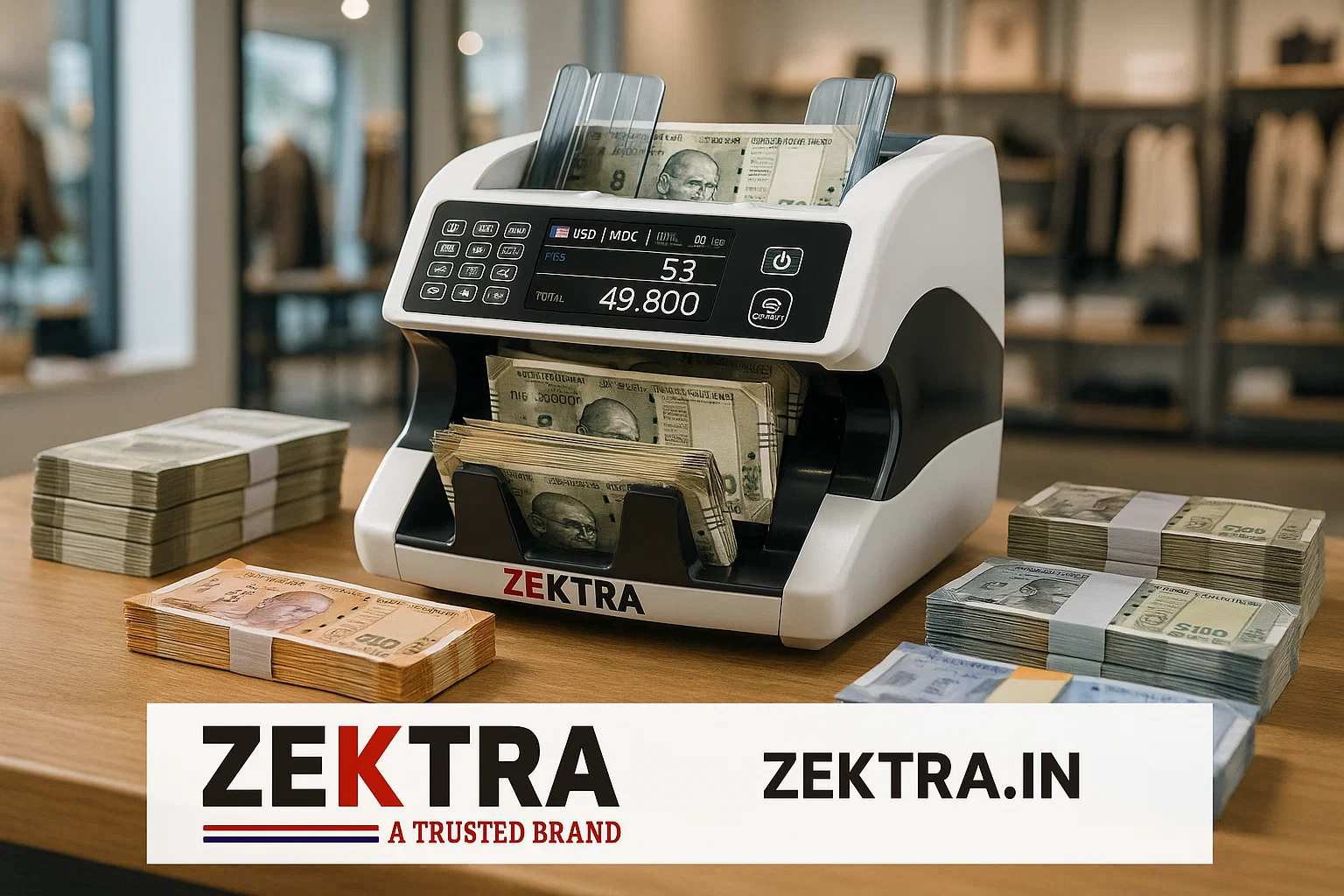 Best Cash Counting Machine in India | Zektra Guide