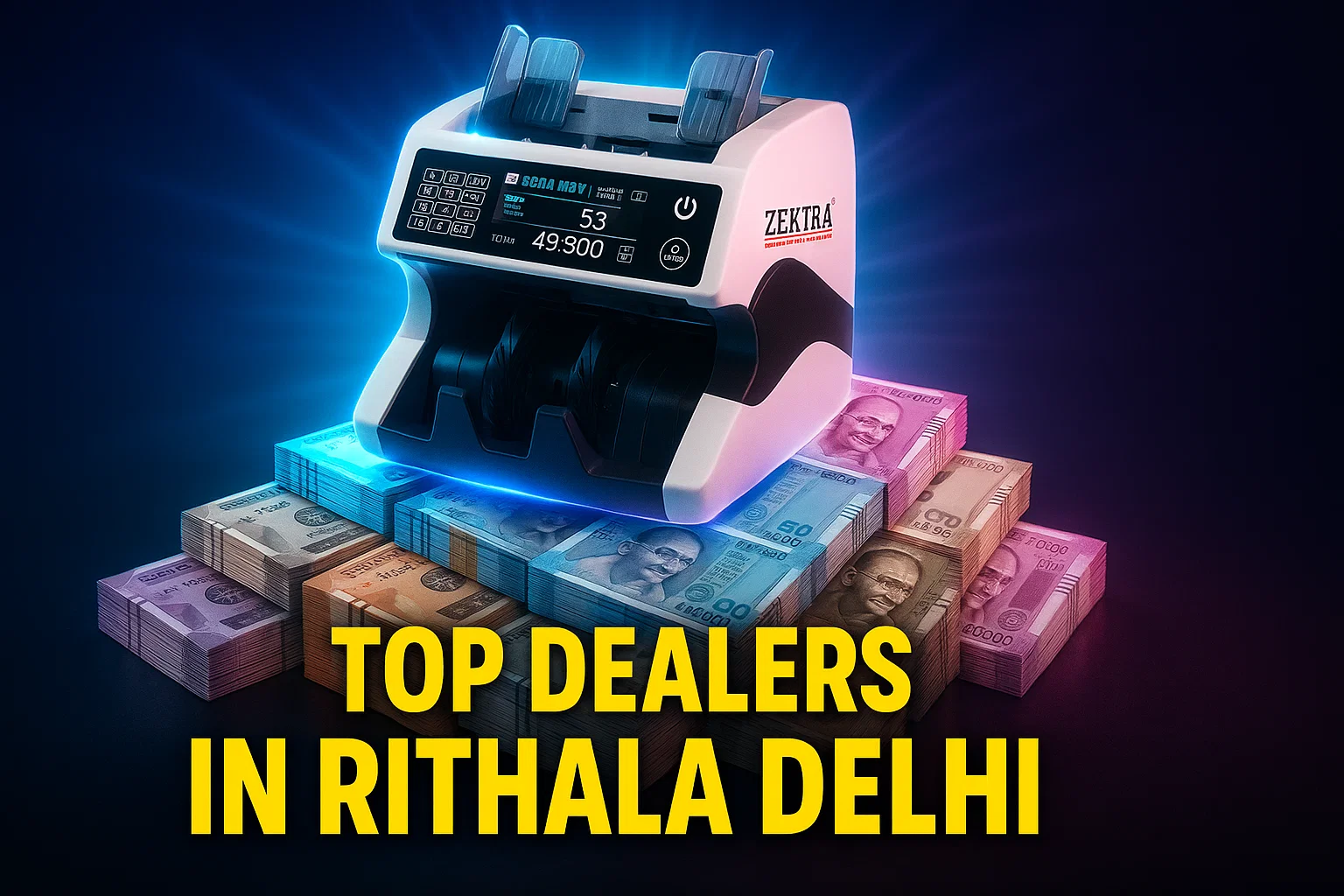 Cash Counting Machine Repair Service in Rithala Delhi