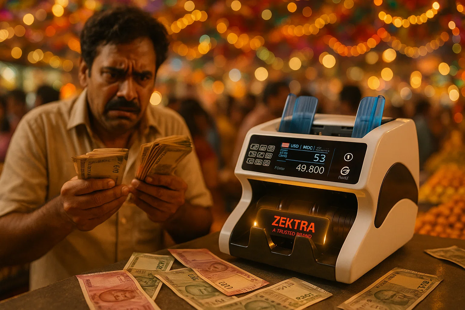Festival Rush Survival Guide: How Cash Counting Machines Save Time & Money