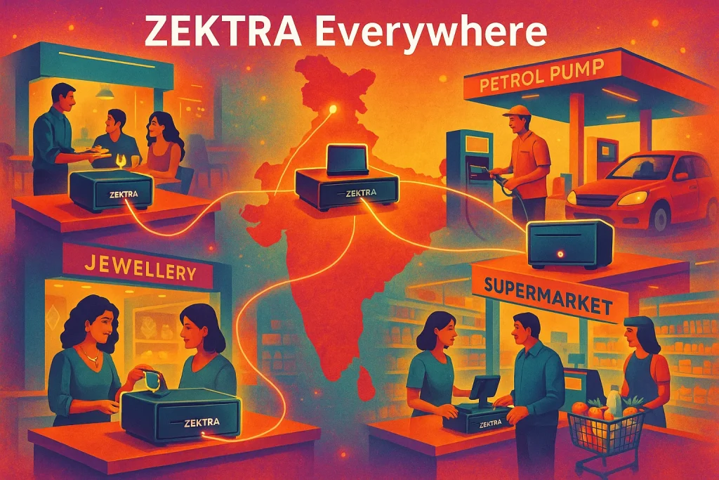 Zektra cash drawers are known for their heavy-duty alloy steel construction, making them resistant to daily wear and tampering in high-traffic environments.
